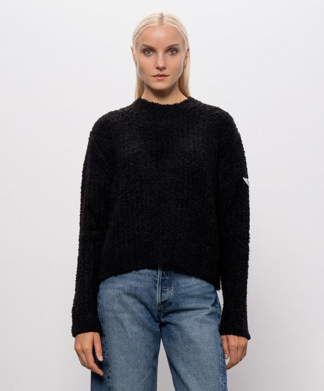 Maison Margiela MM6 Черный свитер S62HL0055M13342 изображение 3