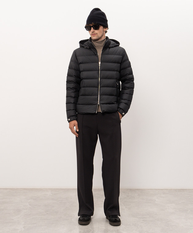Moncler Черная пуховая куртка Arneb L20911A00114549SK изображение 2