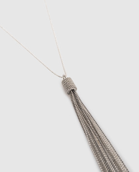 Peserico Серебристая цепочка с подвеской S42024C0CC564