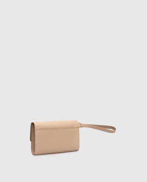 Tom Ford Бежевий шкіряний клатч S0508LCL095G