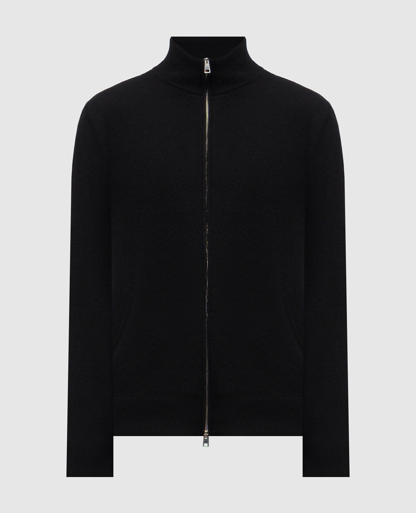 Черный кардиган из кашемира