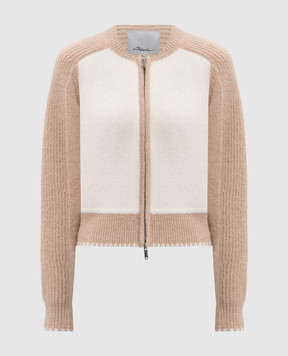 3.1 Phillip Lim Бежевий кардиган з вовною альпаки F25170491LAC