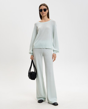 Allude Зеленый джемпер из кашемира 26211141