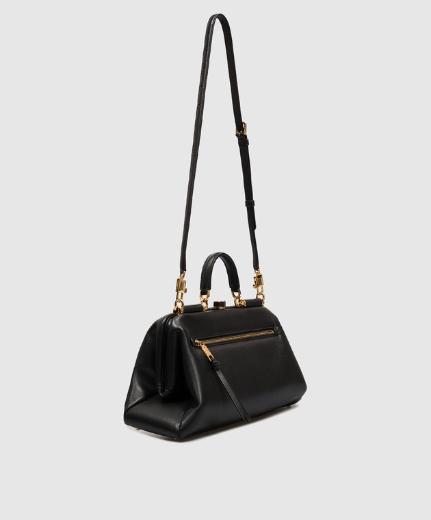 Dolce&Gabbana Черная кожаная сумка Grandma BB7992BF984 изображение 3