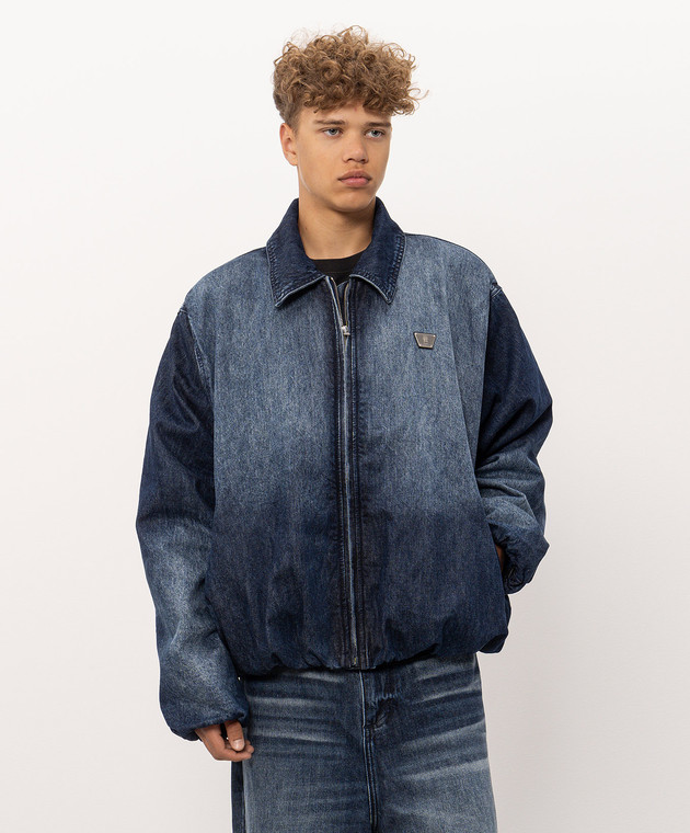 Misbhv Синя джинсова куртка Austin Grime 261U107 зображення 3