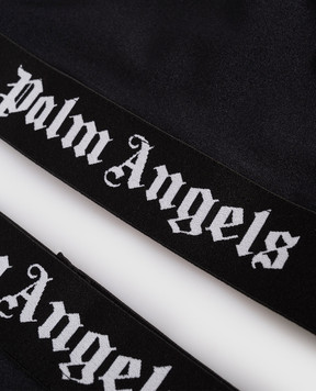 Palm Angels Дитячий чорний купальник з візерунком логотипа PGFE002S26JER001