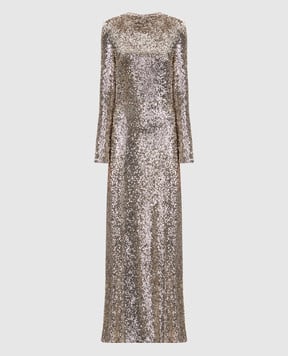 Simkhai Золотое платье Beatrice 6251129P