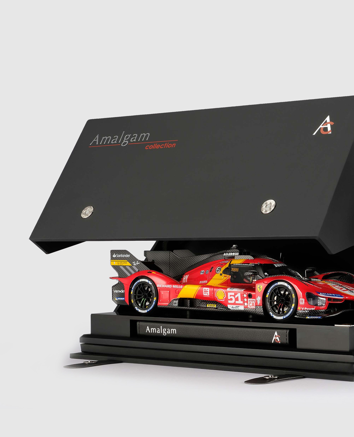 Amalgam Червоний сувенір у формі боліда Ferrari 499P M6274SC1 зображення 6