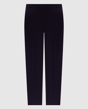 Alexander McQueen Фіолетові штани з вовни 830041QJAAC