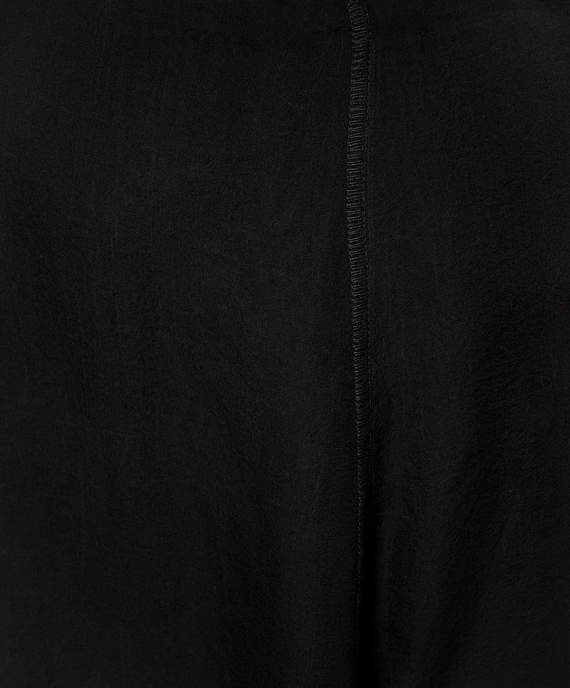 Brunello Cucinelli Сіра спідниця із шовку MP940G3877 зображення 5