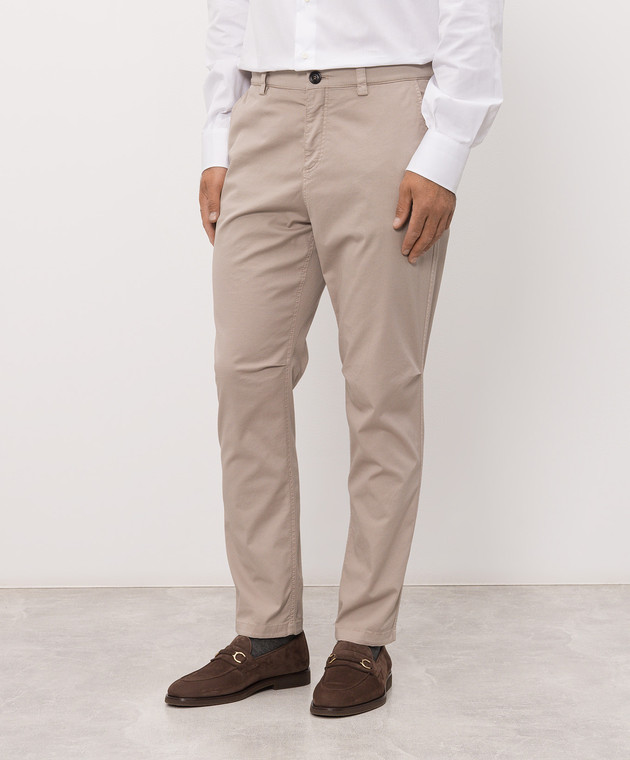 Brunello Cucinelli Серые брюки M289LS1050 изображение 3