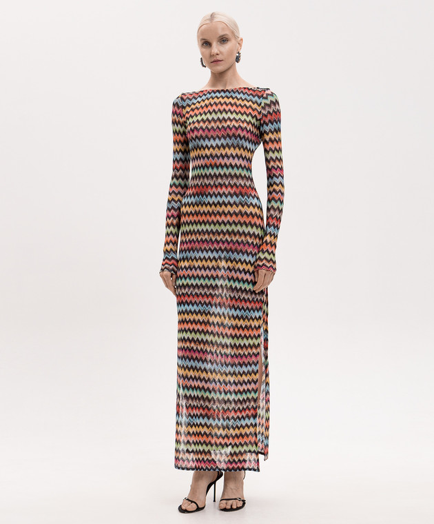 Missoni Сукня з відкритою спиною у візерунок MC26SQ03BR014J зображення 3