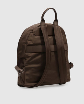 Kiton Коричневый рюкзак с металлическим логотипом UBA0160N01270