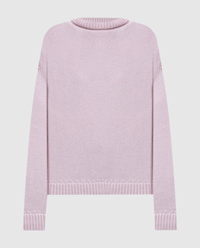 Jil Sander Розовый свитер из шерсти и кашемира J02GP0277J14860