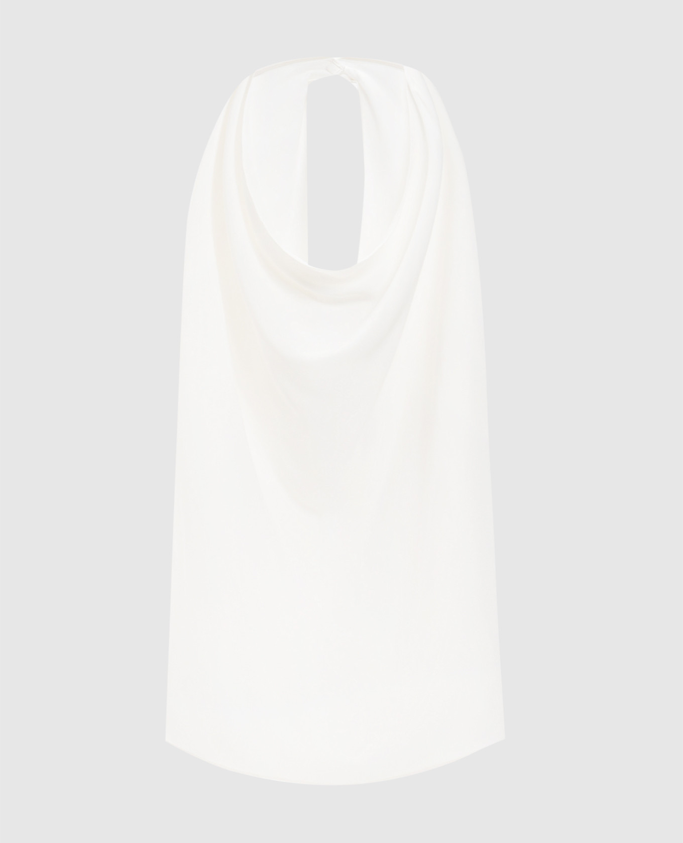 

Топ цвета айвори с открытой спиной, Бежевый, Топы