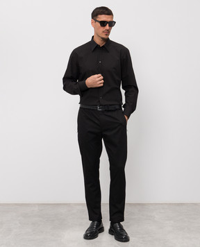 Dolce&Gabbana Чорна сорочка Martini G5ML1TFU5T9