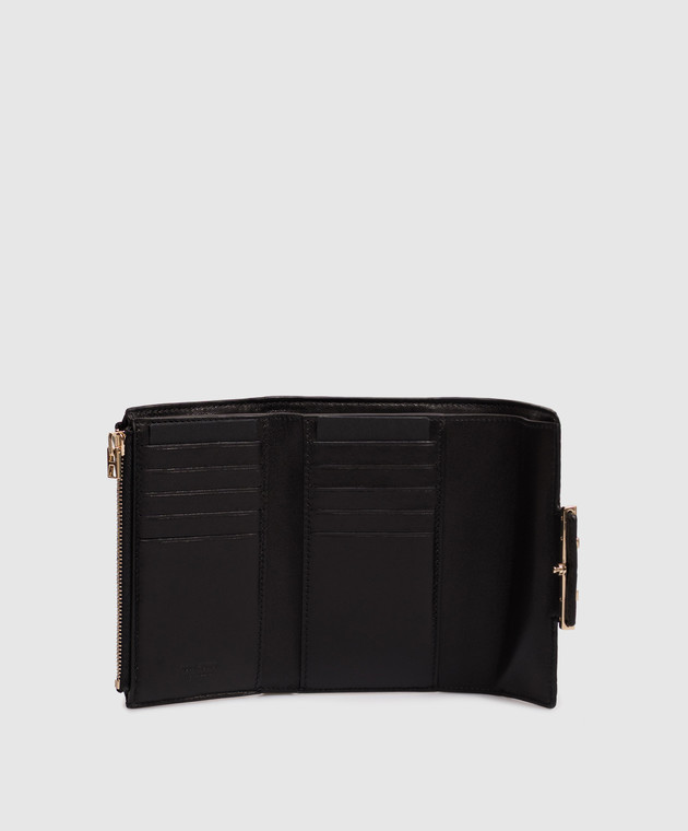 Tom Ford Черный кожаный портмоне AUBE с тиснением под кожу крокодила S0532LCL607P изображение 3
