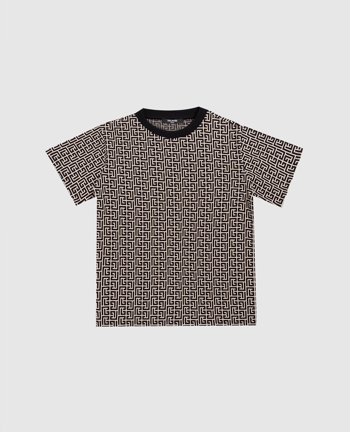 

Детская футболка в узоре, Бежевый, Футболки