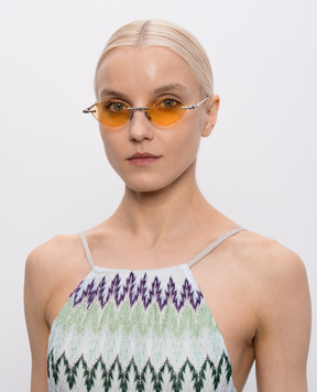 Kuboraum Сріблясті сонцезахисні окуляри H65 KRSH65SI000000OE