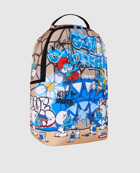 Sprayground Детский рюкзак SMURFS BIG MURAL 910B9084NSZ