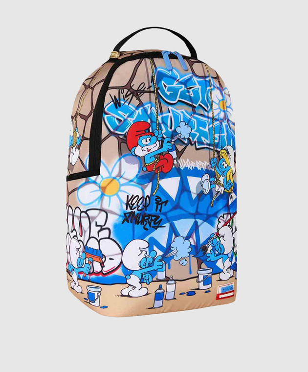 Sprayground Детский рюкзак SMURFS BIG MURAL 910B9084NSZ изображение 2