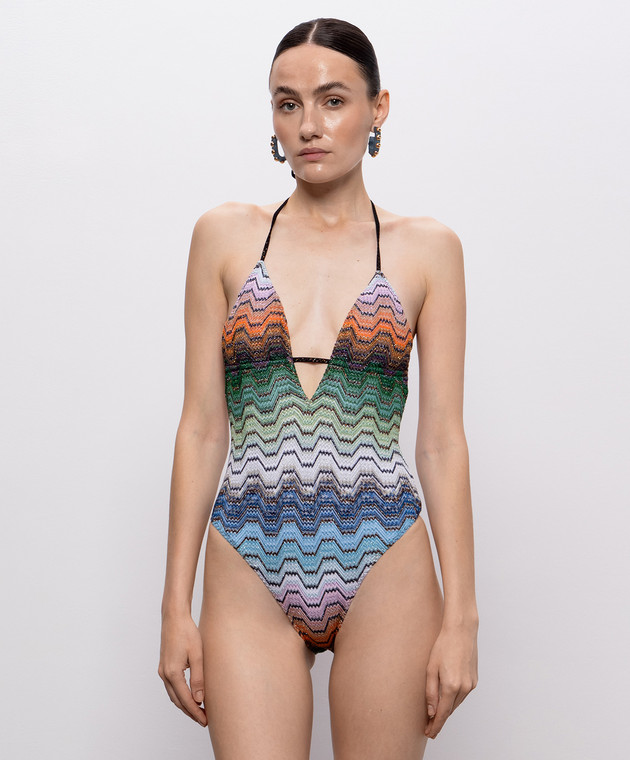 Missoni Купальник в геометрический узор MC24SP00BR015D изображение 3