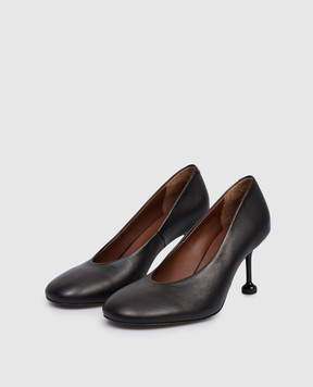 Babe Pay Pls Чорні шкіряні туфлі 2123714KO