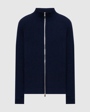 Brunello Cucinelli Синий кардиган из кашемира M22202506