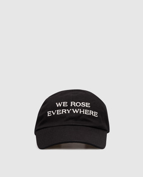 Ann Demeulemeester Чорна кепка Ini B0013901FA722