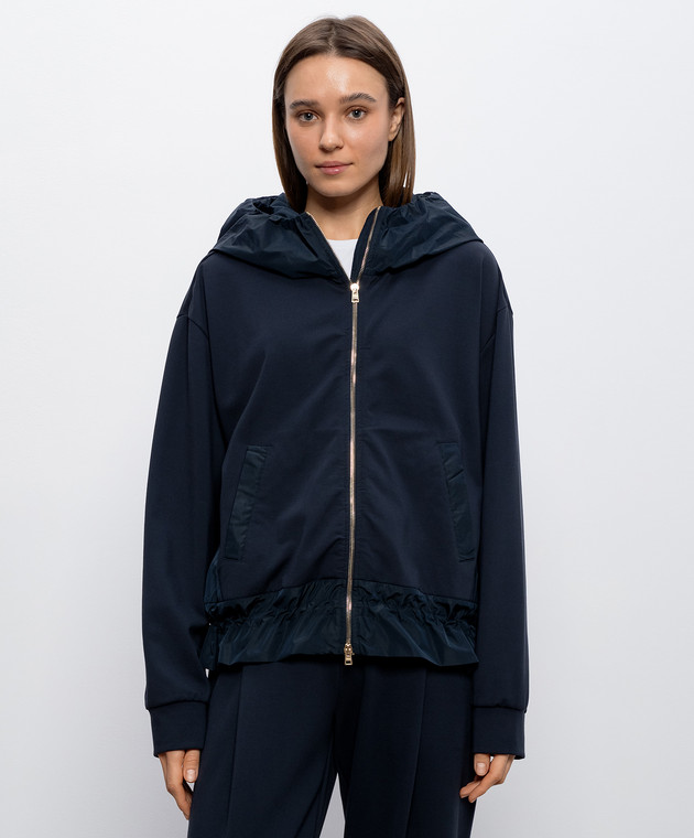 Herno Синя спортивна куртка JC000096D50069 зображення 3