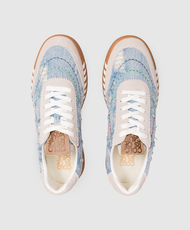 Colors of California Голубые комбинированные кроссовки TAHOE HCTAHOE15 изображение 4
