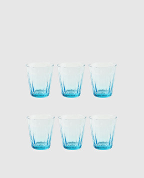 Bitossi Home Набір блакитних склянок 6 шт BHV05103