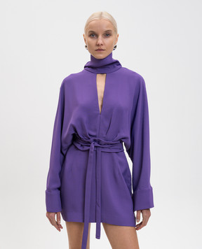 16Arlington Фіолетова сукня міні Ettora DMN671AW2502