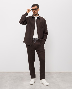 Cashmere&Whiskey Белая футболка из хлопка TS6452360729