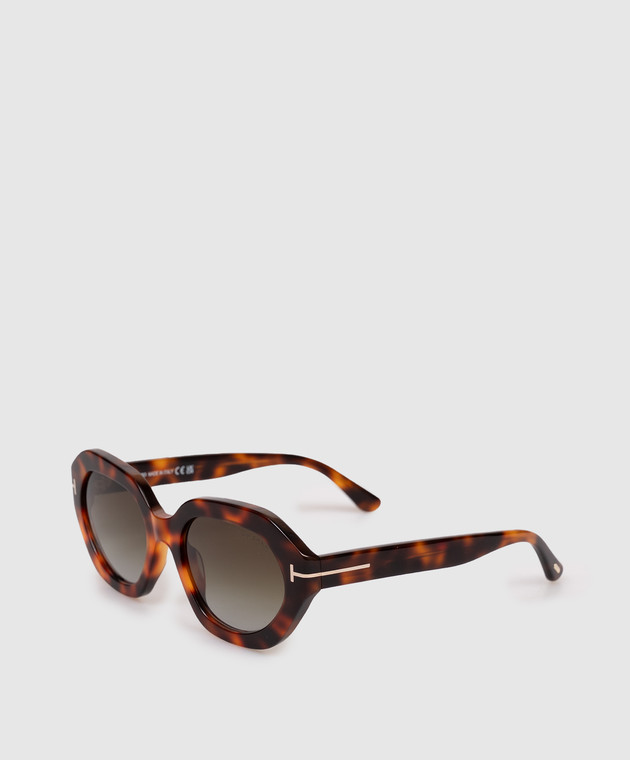 Tom Ford Коричневые солнцезащитные очки MERYL FT1341 изображение 3