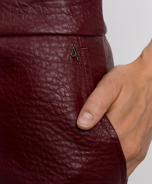 Twinset Бордова спідниця 262AP2293 зображення 5