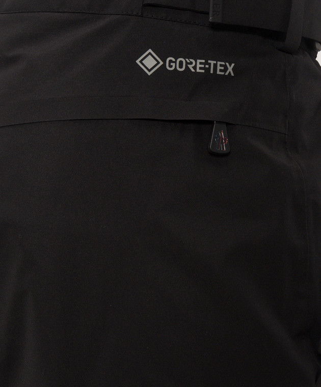 Moncler Grenoble Черный утепленный горнолыжный комбинезон GORE-TEX L20972G00011597MR изображение 5