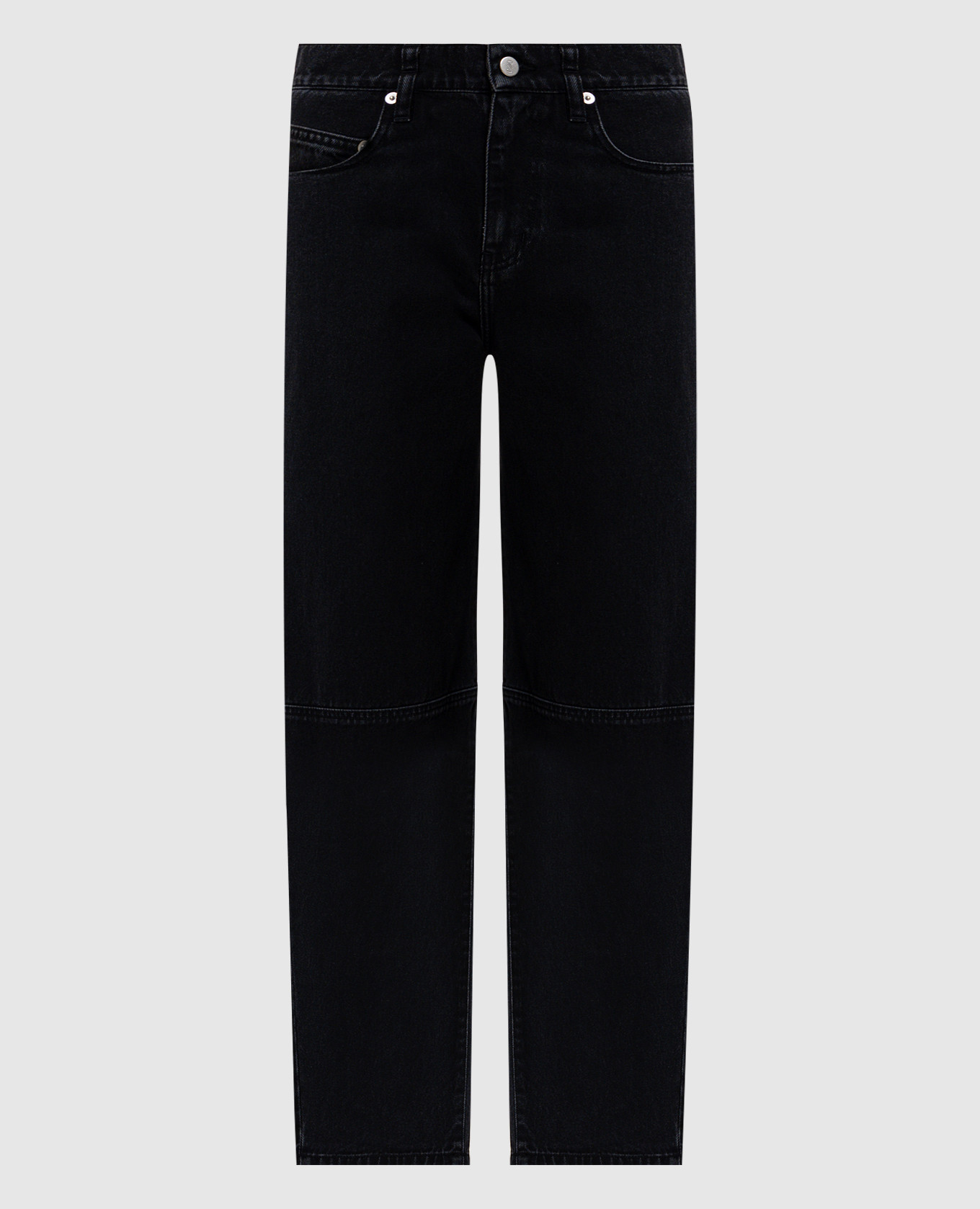 

Черные джинсы Fontana, Черный, Прямые джинсы