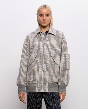 Missoni Серая куртка с кашемиром DS26WC06BC006H