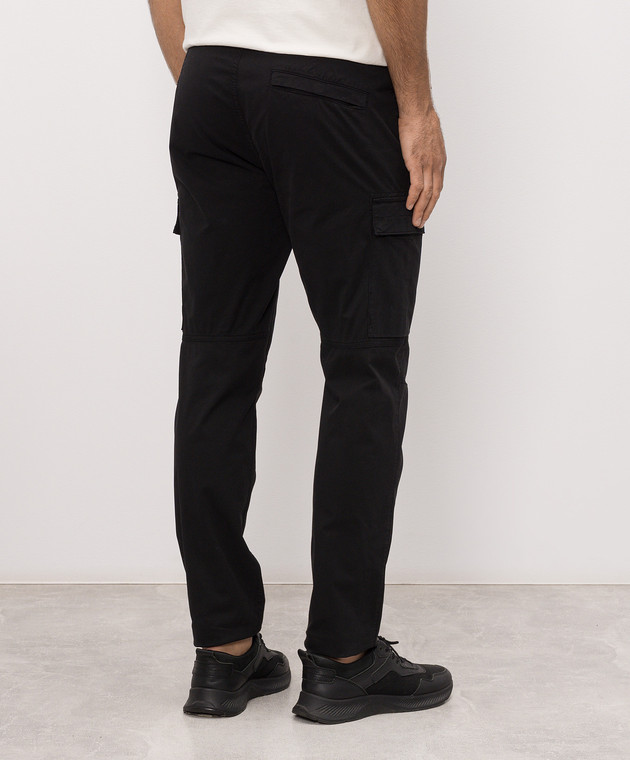 Stone Island Черный карго с логотип патч L2S153100032S0A10 изображение 4