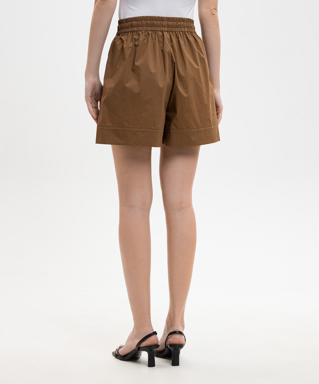 Solotre Коричневые шорты M1AB0062 изображение 4