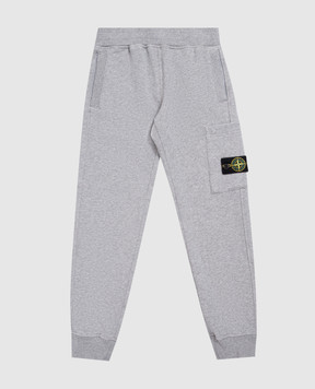 Stone Island Дитячі сірі утеплені джогери L2S166200001S0M2014