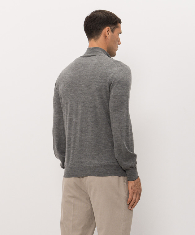 Brunello Cucinelli Серый джемпер M2400124 изображение 4