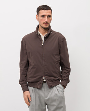 Brunello Cucinelli Коричневая ветровка MZ4266525