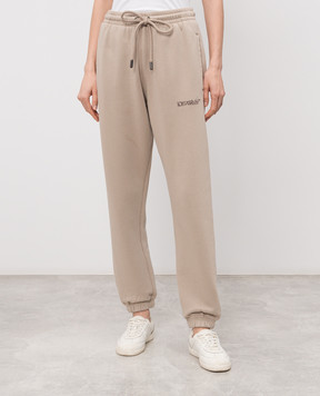 Off-White Бежеві джогери 44MCH057S26F001