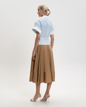 Simkhai Сукня сорочка в смужку з поясом 1261244SS