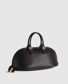 Balenciaga Чорна шкіряна сумка-тоут Bolero 8680742ACJS