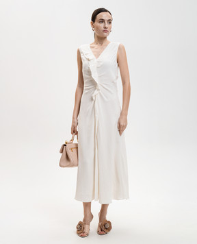 PROENZA SCHOULER Біла сукня Jaya WL2613592BY347