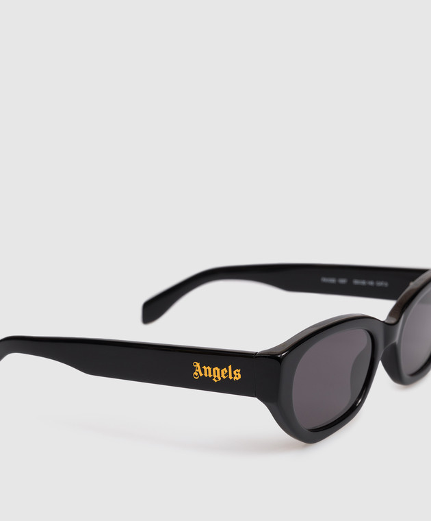 Palm Angels Чорні сонцезахисні окуляри Eagle PA1022100753 зображення 4