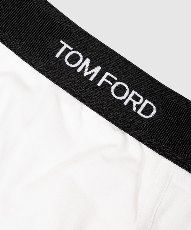Tom Ford Белые трусы-боксеры T4LC31040 изображение 3